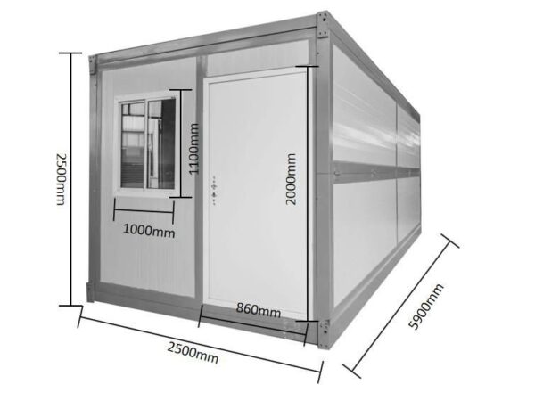 Portable mobile home office 20ft x 8ft - Image 12