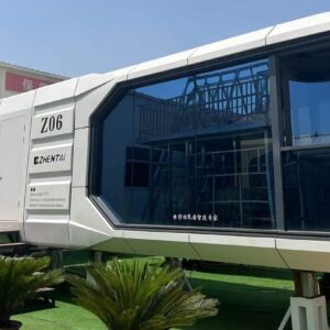 Light Steel Resort Style Waterproof Luxury Modular House Prefabricated Large Capsule Cabin