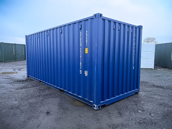 20Ft Shipping Container (One Trip) – Blue
