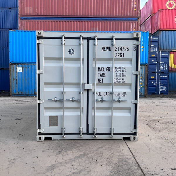 20Ft Shipping Container (One Trip) – White - Image 2