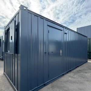 21ft x 8ft Custom Cabin Office / Canteen | Picture Windows | Portable Building
