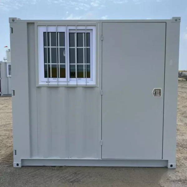 8ft Cubic Shipping Container w/Door+Window 8’Lx6.7’Wx7.4’H - Image 2